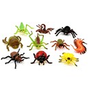 10 assorted plastic life like insects. Age 3+